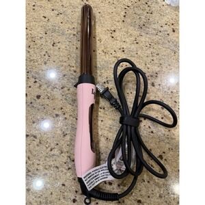 Lange Le Curl Titanium Curling Wand 1.25"  Model HT0266 Pink Instant Heat